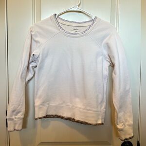 Madewell Stitched Shrunken Sweatshirt Size XXS